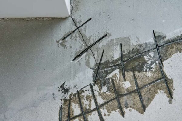 agrafe fissure facade