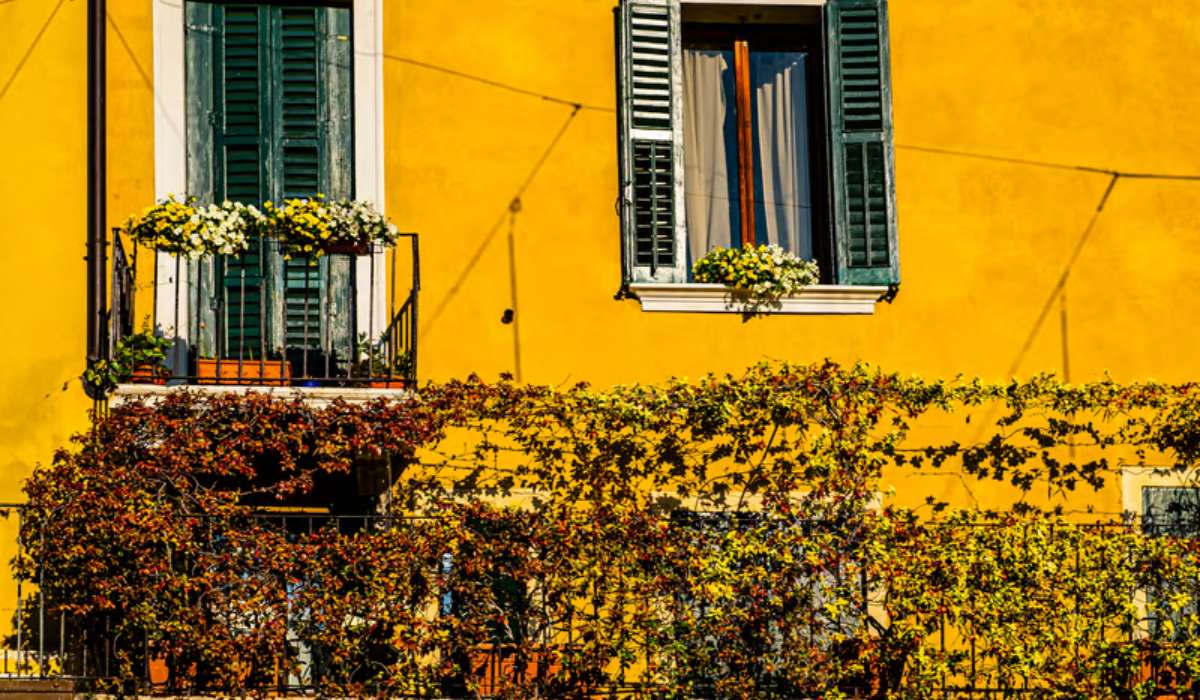 couleur maison façade sud jaune pale